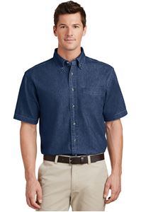 Picture of SP11 PORT & COMPANY® - SHORT SLEEVE VALUE DENIM SHIRT