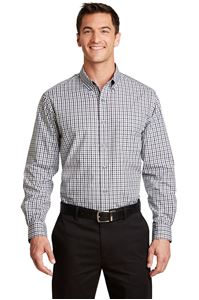 Picture of S654 LONG SLEEVE GINGHAM EASY CARE SHIRT PORT AUTHORITY